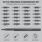 24 in 1 Screwdriver Set Precision Magnetic Driver Bits Mini Tool Case Detachable for Smart Home PC Computer Phone Repair