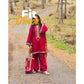 Elegant Embroidered Linen Shirt and Trouser Set