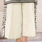 Elegant White Embroidered Linen Shirt and Trouser Set