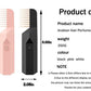 2-in-1 Hair Bakhoor Comb with Diffuser