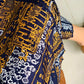 2 Pcs Women's Stitched Linen Block Printed Shirt And Trouser