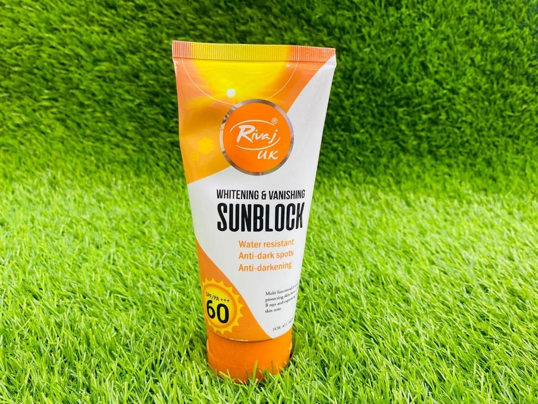 High Pigmented UV Protectant Sunblock