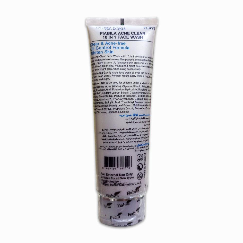 10 in 1 Face Wash, 100 Ml - High Quality Acne Clear